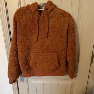Love Tree Warm Tan Sherpa Pullover